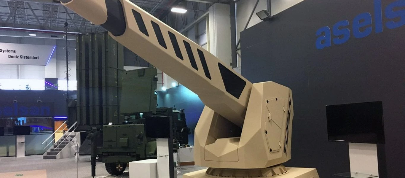 Με πανίσχυρο ηλεκτρομαγνητικό πυροβόλο εφοδίασε το στρατό της η Τουρκία